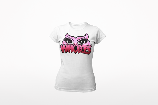 Women Pink/White classic tee